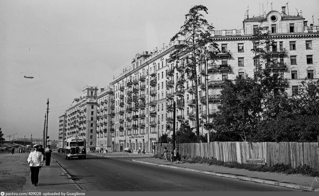 новопесчаная улица в 1950 фото