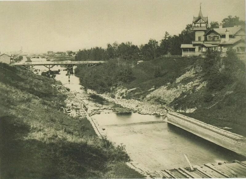 река стрелка в стрельне фото