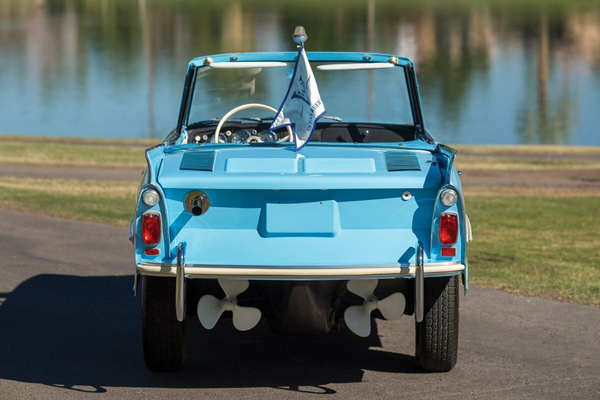 Автомобиль-амфибия Amphicar 770, 1966 года