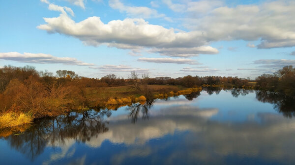 Река Случь в ноябре