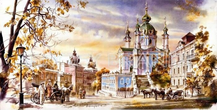 сергей брандт художник акварель фото