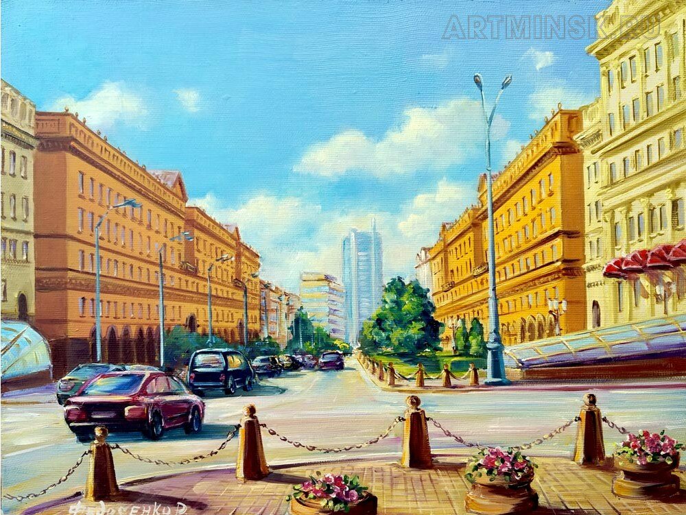 картина москва фото