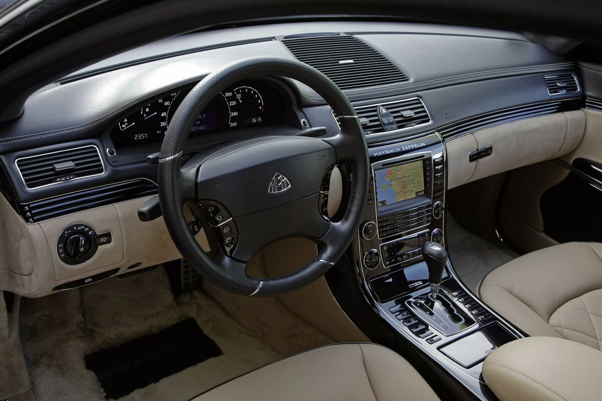maybach zeppelin 2009 interior фото
