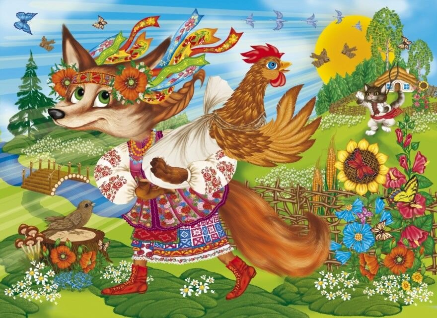 Русские сказки для детей с картинками