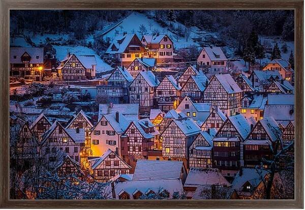 германия зима фото
