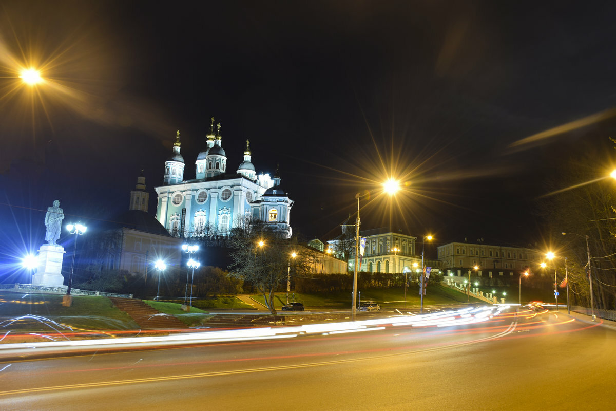 ночной смоленск фото