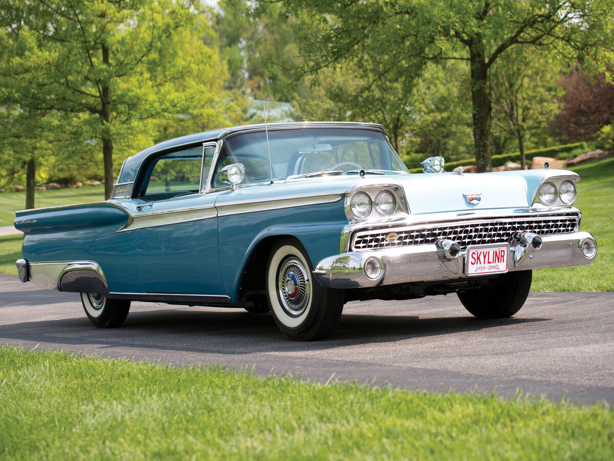 ford fairlane skyliner модель 1955 года фото