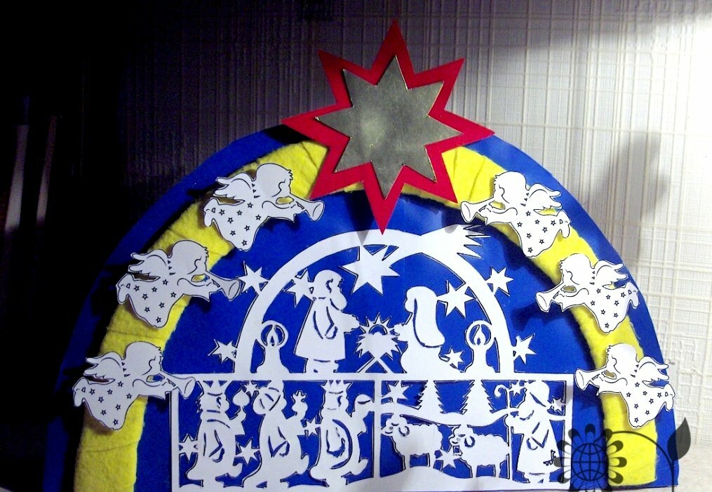 вертеп рождества фото
