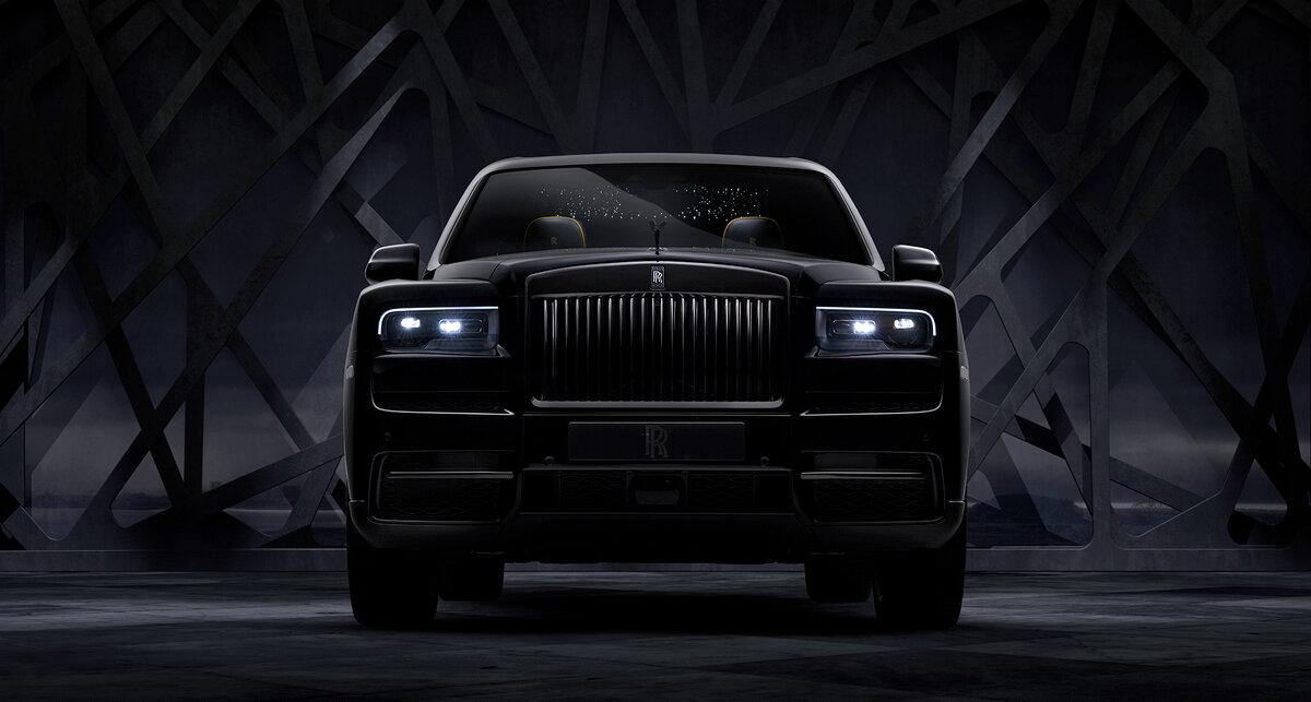 rolls royce cullinan black badge фото