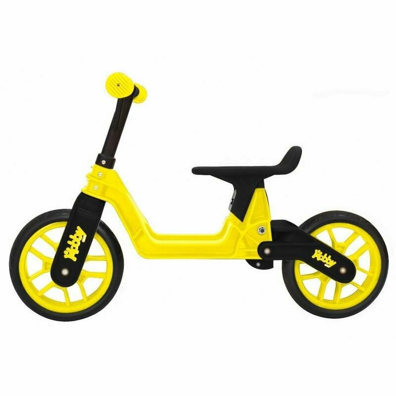 беговел hobby bike magestic, yellow black, 6636 фото