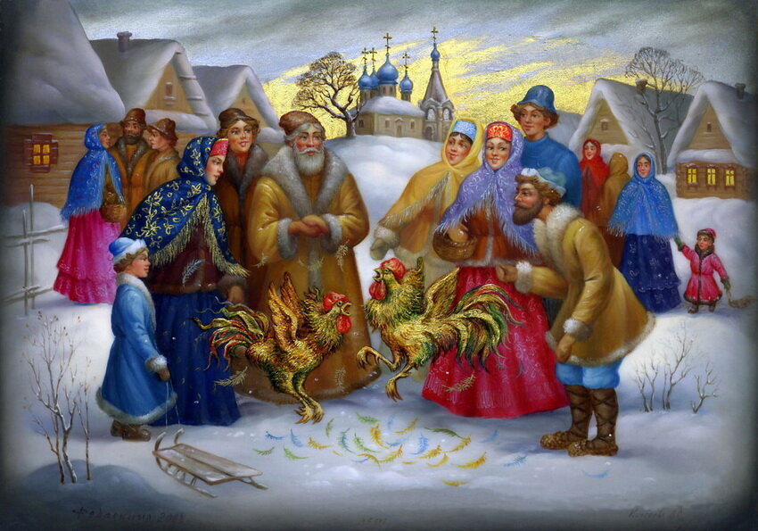 федоскинская миниатюра фото