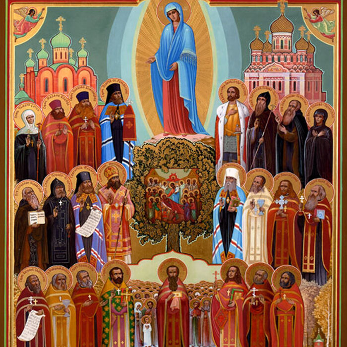 икона собор святых эстонской земли икона фото