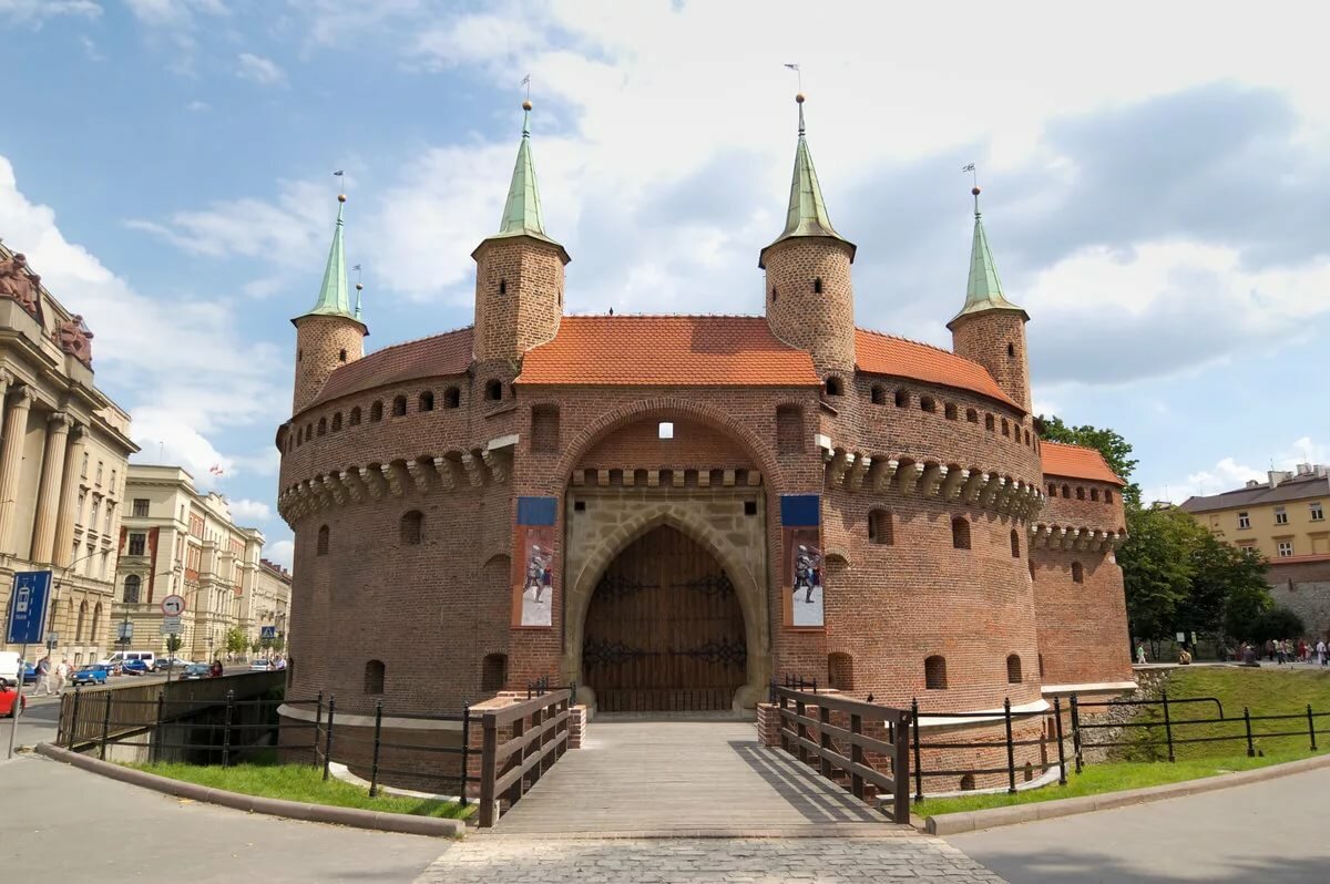 барбакан в кракове фото