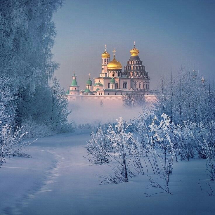новоиерусалимский монастырь зима фото
