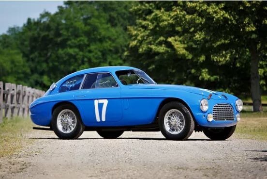 1950 ferrari 166mm-195s touring berlinetta lm фото