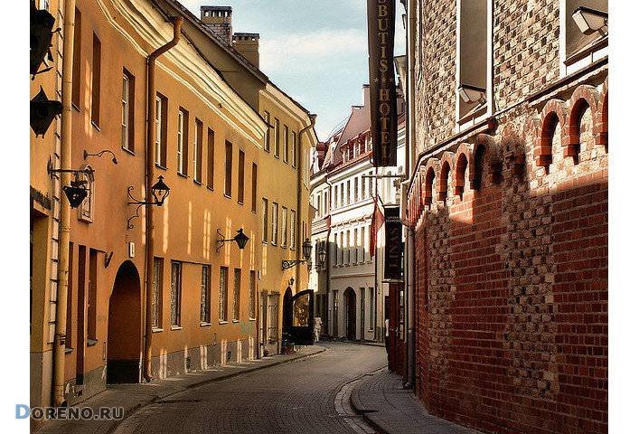улочки старого вильнюса фото
