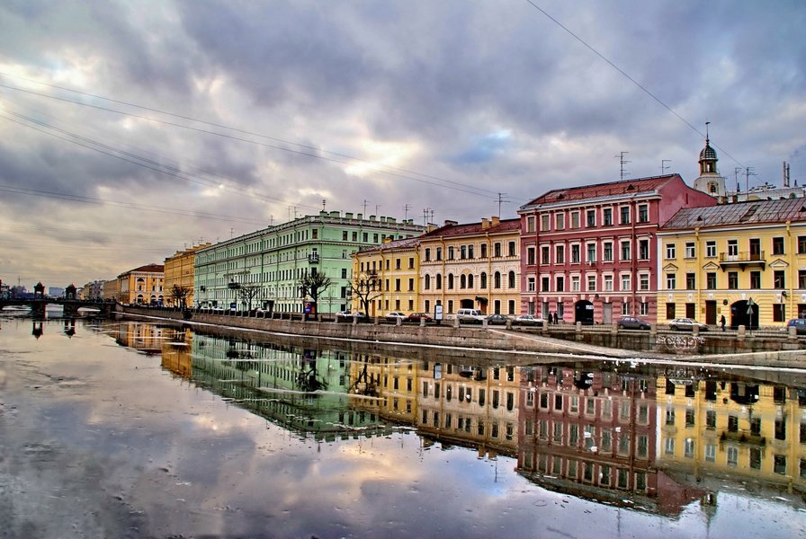 набережная реки фонтанки санкт петербург фото