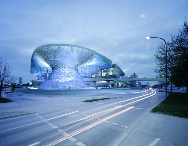 bmw welt архитектура фото