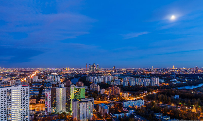 пейзажи москвы фото