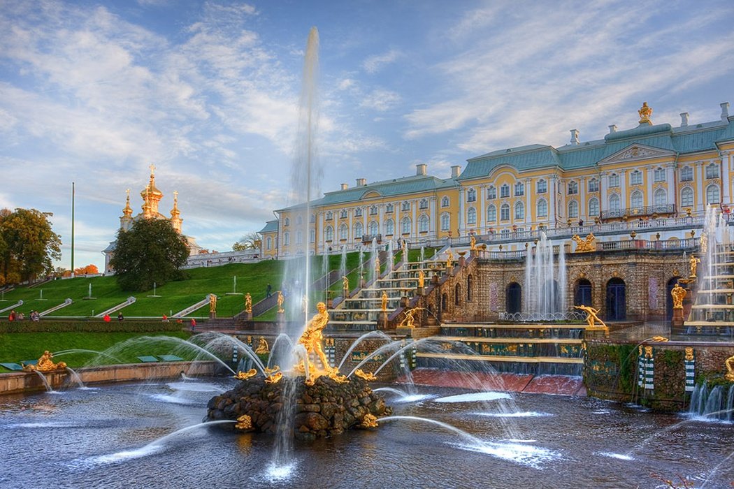 петергоф фото
