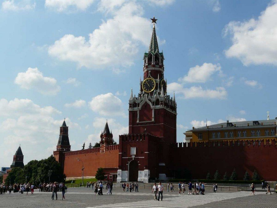 спасская башня московский кремль фото
