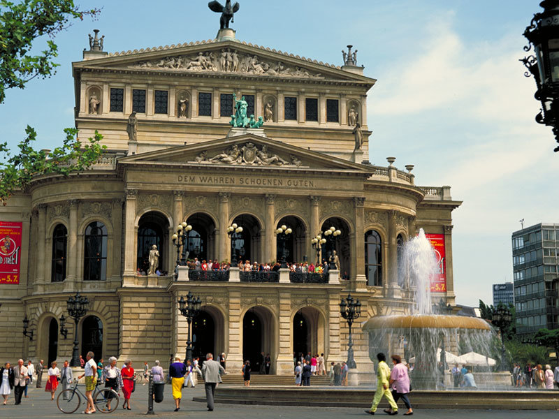старая опера франкфурт на майне фото