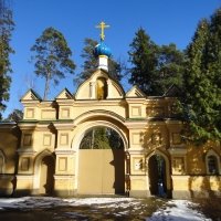 преображенская пустынь в елгаве рига фото