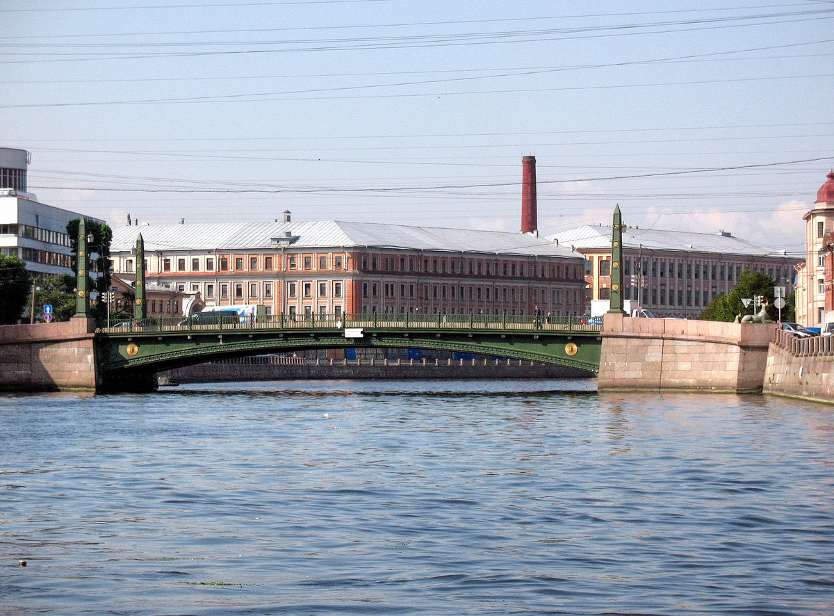 египетский мост в санкт петербурге фото