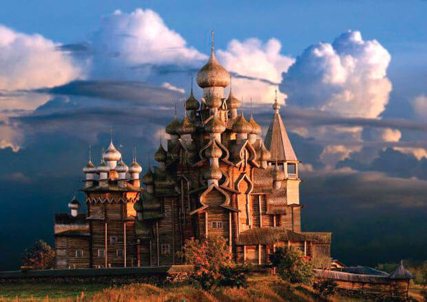 церковь преображения господня на острове кижи фото