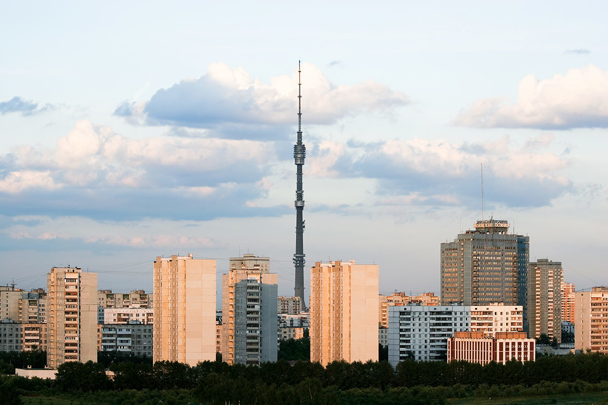 москва останкинская башня фото