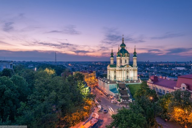 андреевская церковь в киеве фото