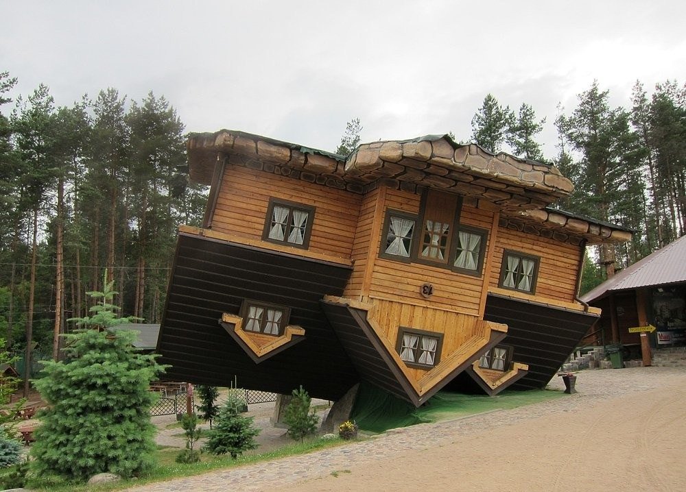 перевёрнутый дом шимбарк фото