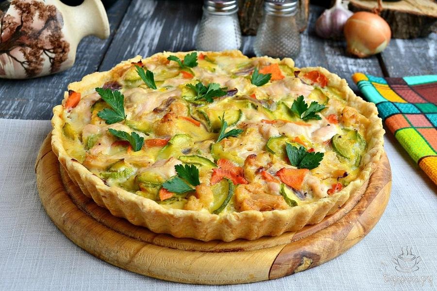 киш лорен (quiche lorraine) фото