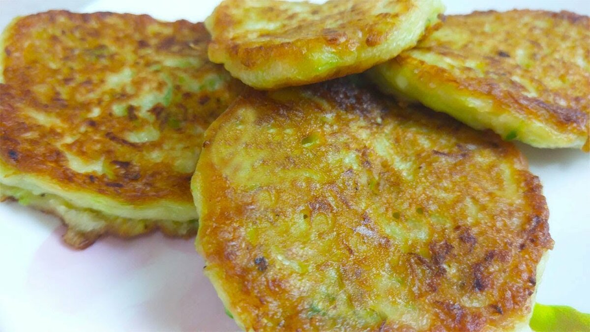 оладьи из кабачка фото