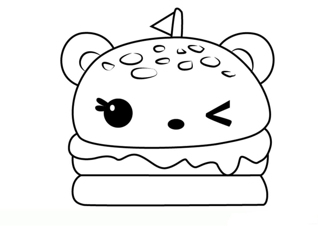 Разукрашки Сквиши Разукрашивать Сквиши