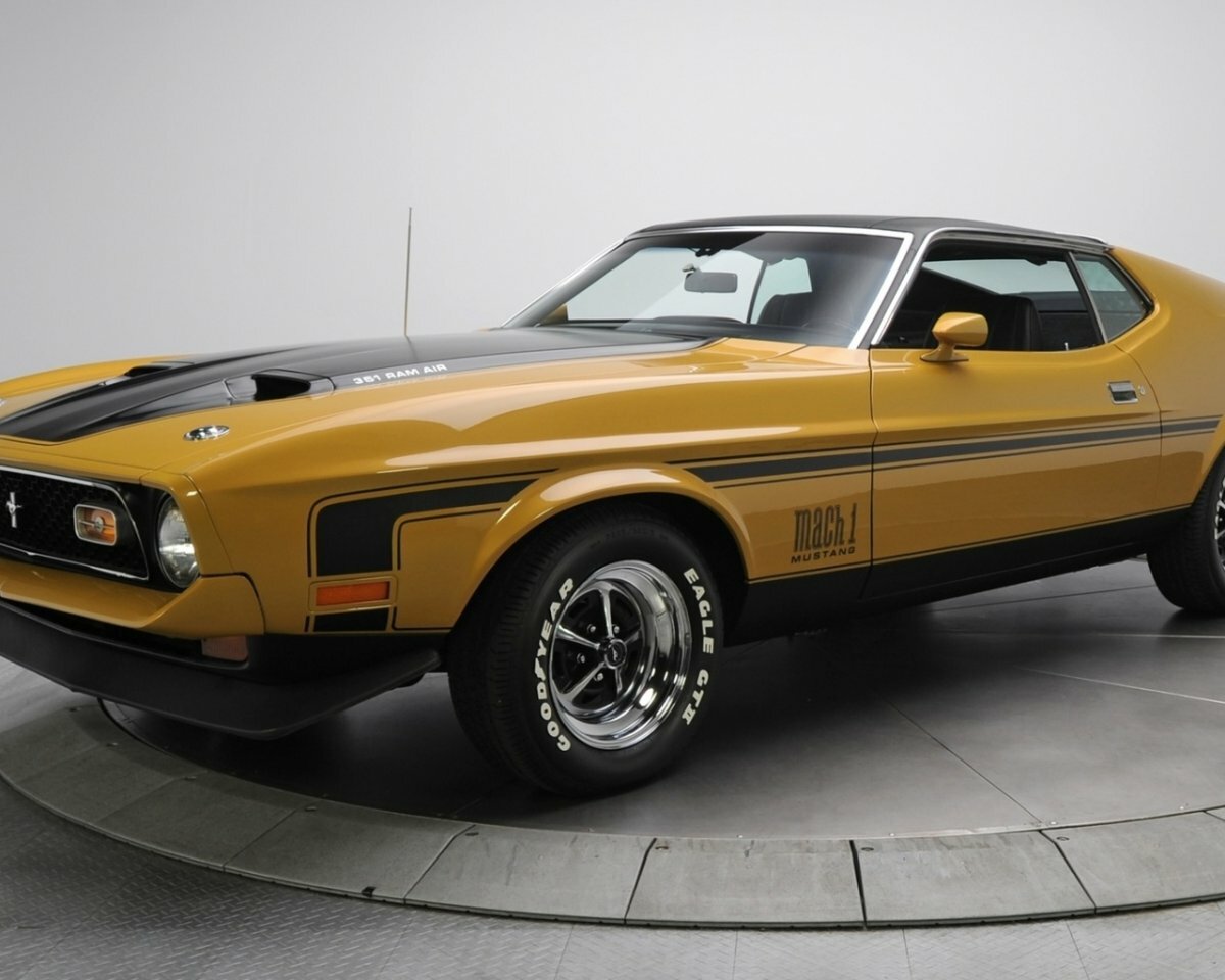 ford mustang mach 1 фото