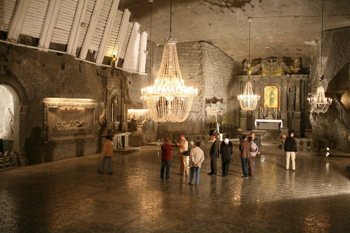 wieliczka salt mine фото