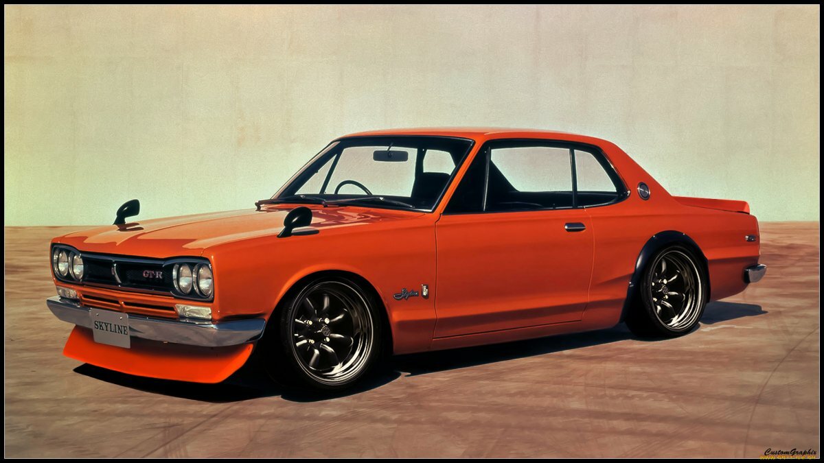 nissan skyline 2000gt фото