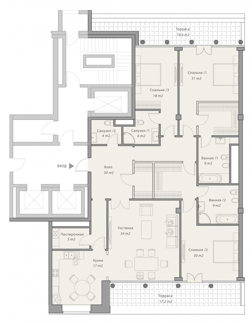 жк knightsbridge private park планировки фото