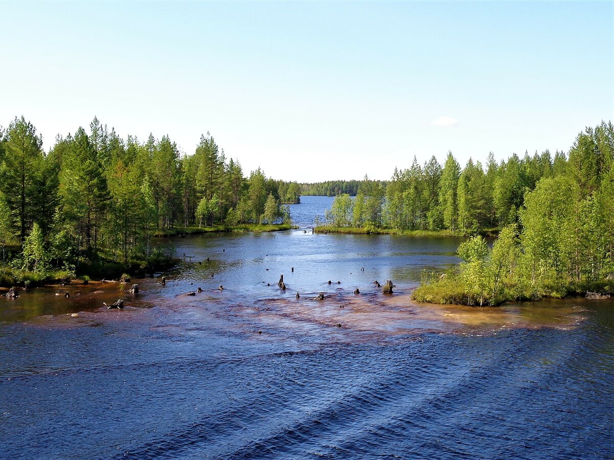 река ковда карелия фото