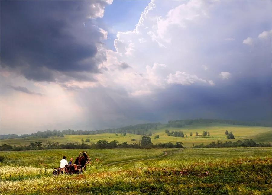 пейзажи сельские башкирии фото