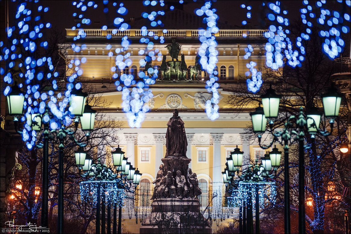 новый год в санкт петербурге фото
