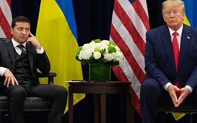 зеленский и трамп встреча фото