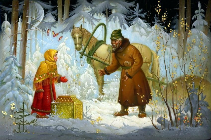 федоскинская роспись картинки фото