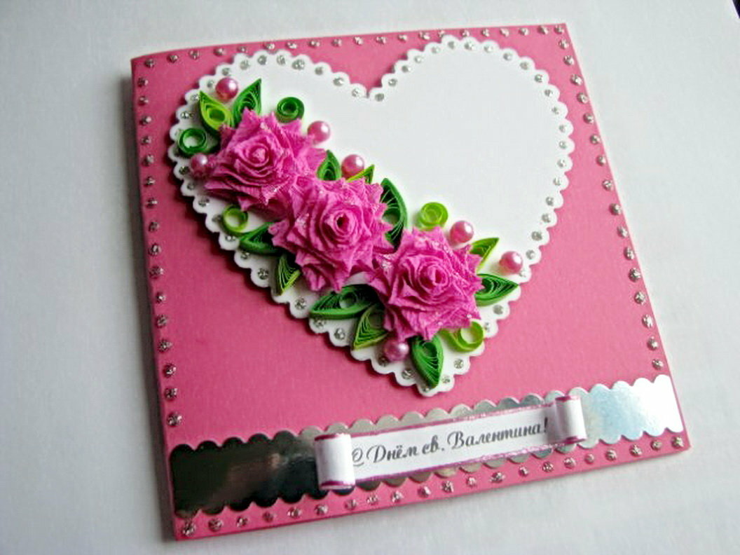 Можно сделать открытку на день матери