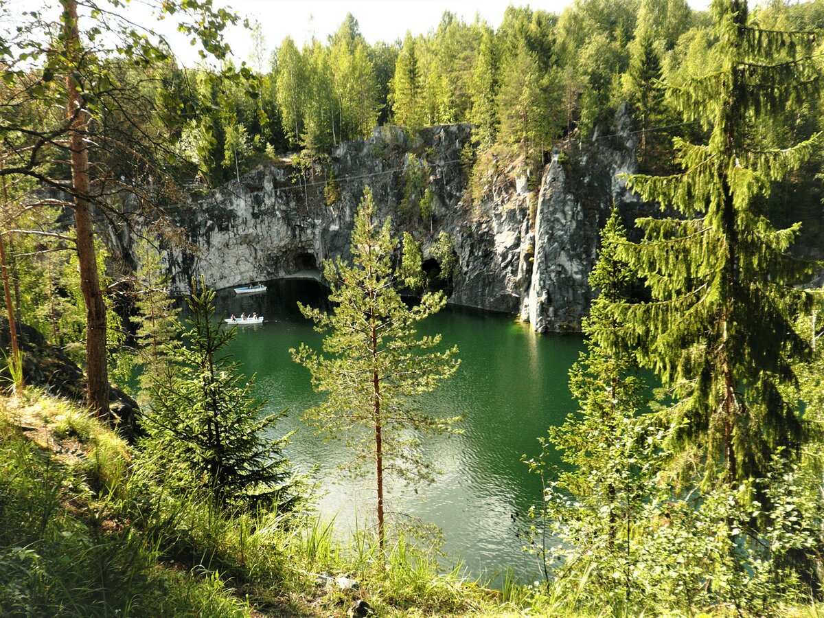 карелия горный парк рускеала фото