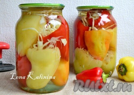 консервированный перец для фаршировки на зиму фото
