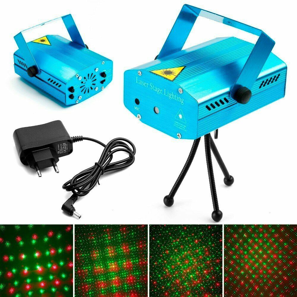 mini laser stage lighting фото