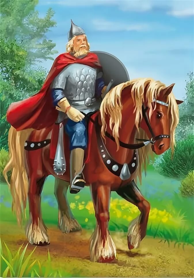 Богатырская русь в картинках