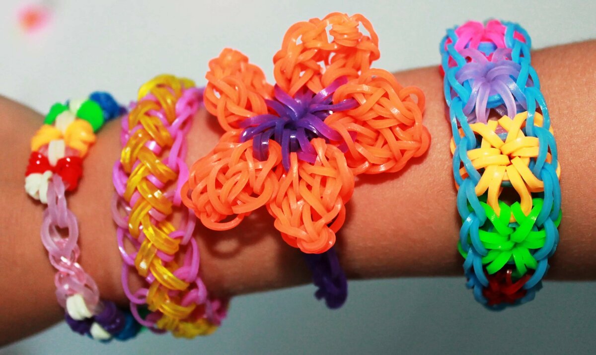 Плетение из резиночек картинки на рогатке